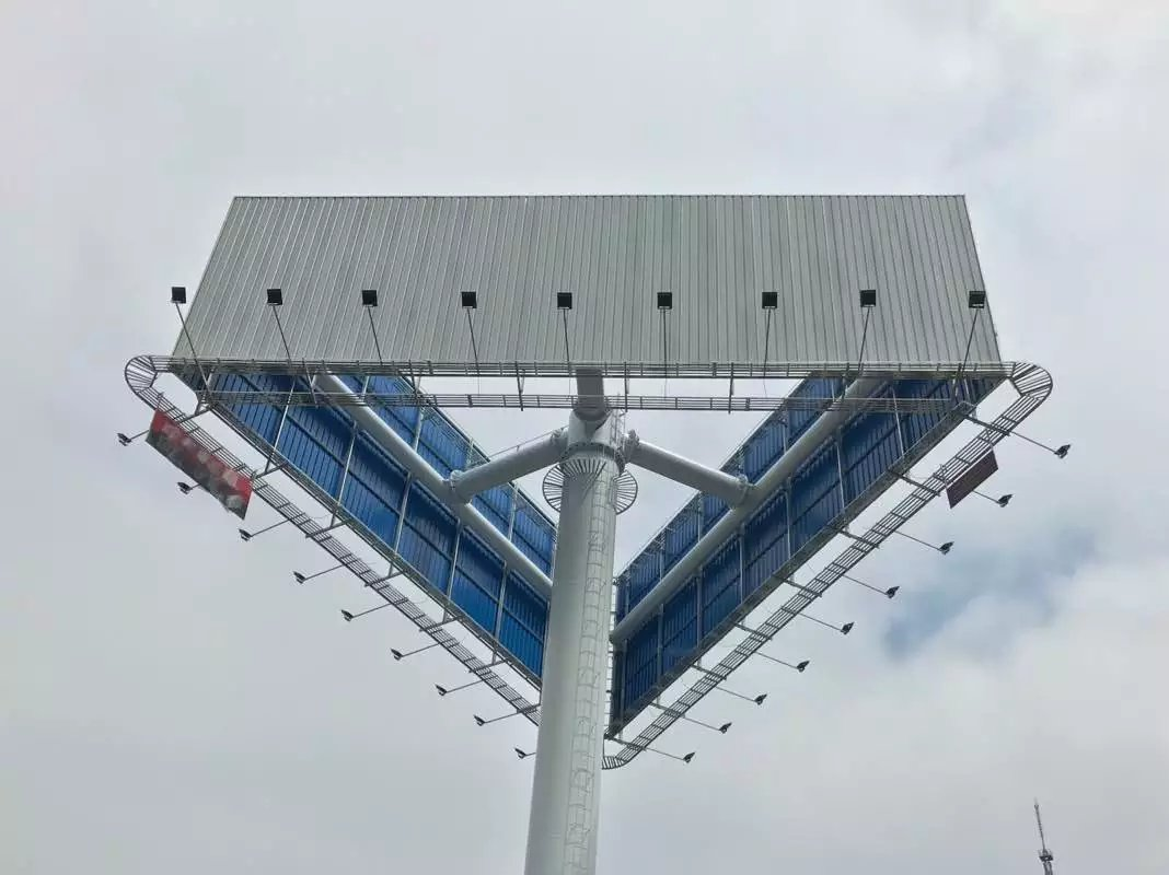 單立柱廣告牌的優劣勢及結構構造