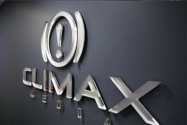 品牌logo墻，成都潮流外企形象墻加工廠家